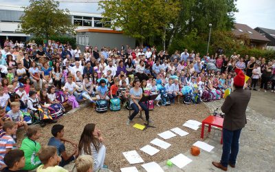 Einschulungsfeier für die Erstklässler am 13.09.2018