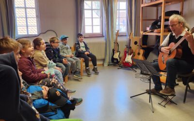 Besuch in der Musikschule Markgröningen