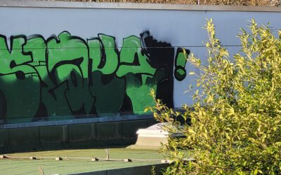Graffiti an der Landernschule