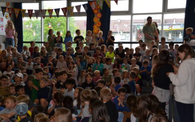 Aktion „Zu Fuß zur Schule“ an der Landern Grundschule