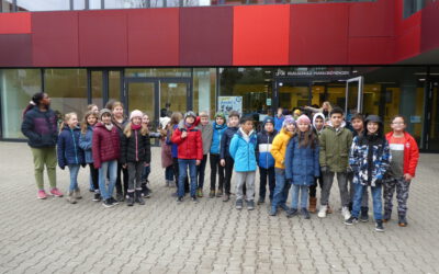 Viertklässler besuchen die Realschule