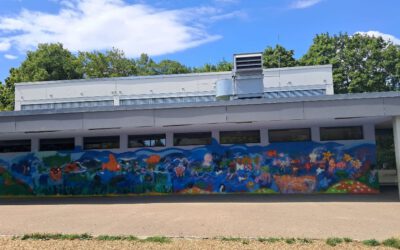 Fassadenneugestaltung an der Landernschule